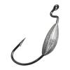 Isca de Pesca Transfronteiriça com Anzol Offset Lastreado 1.8G-10G Barriga Larga Reforçada Anzol Único Lastreado com Farpa Suprimentos de Anzol de Pesca Atacado