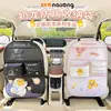 Organizador de Asiento de Coche de Dragón de Leche Genuino, Bolsa de Almacenamiento Creativa de Dibujos Animados para Respaldo de Asiento de Coche, Bolsa de Almacenamiento Linda para Decoración de Coche