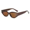 Gafas de Sol Retro Ins de Caja Nueva Color Caramelo Gafas de Sol Transfronterizas Moda Tendencia Uñas de Arroz Marco Pequeño Joker Gafas