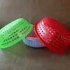 Cesta de Legumes Plástica Atacado 34cm Caixa de Legumes Redonda Plástico Escorredor Doméstico Cozinha Lavar Legumes Cesta de Presente Plástica