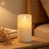 Luz Electrónica de Vela LED Dongchuangtai, Iluminación de Atmósfera de Vela Simulada, Luz Nocturna Decorativa para Halloween y Navidad