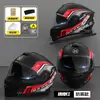Casco Eléctrico Certificado 3C/Dot para Mujeres, Casco Integral de Moto Cálido de Invierno para Hombres, Seguridad Universal para Motocicleta al por Mayor