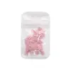 Decorações de Arte para Unhas Flor de Cinco Pétalas de Verão, Coloridas Dopamina Suave Esculpida Doce Flor Strass 3D para Unhas Acessórios