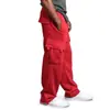 En Stock Dropshipping Transfronterizo Comercio Exterior Amazon Pantalones Casuales para Hombre 2026 Estilo Nuevo Corte Holgado Bolsillo Grande Pantalones Deportivos