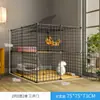 Gaiola de gato casa interna espaço super grande cerca de gato pequena Villa espaço grande Não-vaso sanitário integrado