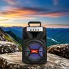 Sing-E Zqs6138 Mochila Micrófono Altavoz Inalámbrico Bluetooth Exterior Discurso en Vivo Altavoz Colorido RGB