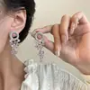 Brincos de Zircônia com Sensação de Luxo Leve e de Alto Padrão, Brincos Pendentes Exagerados Femininos, Novo Modelo 2026, Únicos e Bonitos, Perfeitos para Rostos Quadrados e Redondos