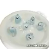 Llavero de fantasma de gelatina de Halloween, colgante de elfo luminoso de dibujos animados 3D, accesorio para mochilas de parejas y amigos