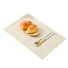 Mantel individual de cuero estilo japonés para mesa de comedor transfronterizo, mantel impermeable y resistente al calor para el hogar, mantel para cuencos y platos, mantel de comedor occidental de lujo ligero para hotel
