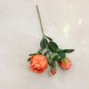 Fábrica de simulación nueva 4 jaspe rosa clásico europeo boda hogar flor de seda restaurante decoración flor artificial