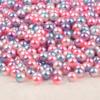4-10mm não poroso cor mágica imitação pérola solta enchimento diy acessórios decorativos artesanais material fabricantes atacado