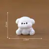 Gato Lindo Bailarín y Cachorro Muñeco Muñeco Lindo Casa de Muñecas Decoración DIY Accesorios Paisaje en Miniatura Adornos de Escritorio
