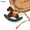 Año del Caballo Nueva Serie Simple Miu Llavero Caballo Mecedora Colgante Pequeño Dibujo Animado Lindo Bolso Nicho Original Colgante para Bolso