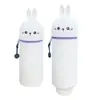 Modelos Amazon Cuidadosamente Selecionados, Estojos de Lápis de Silicone Dobráveis e Retráteis de Desenho Animado, Bolsas Simples e Criativas de Armazenamento de Material Escolar para Estudantes, Silicone