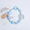 Estilo Ins Colgante para Funda de Teléfono Correa de Muñeca Colgante de Perlas DIY Colgante para Bolsa de Cámara CCD Cordón Corto Cadena de Teléfono