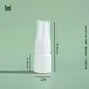 Botella Atomizadora de Plástico Blanco para Mascotas, Lata Atomizadora de Niebla Fina, Botella Dispensadora de Agente de Belleza y Limpieza de Múltiples Especificaciones, Suministro Directo desde la Fábrica de Origen