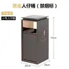Cubos de Basura Clasificados de Acero Inoxidable para Exteriores al por Mayor para Centros Comerciales y Hoteles, Cubos de Basura de Gran Capacidad con Ceniceros para Saneamiento Exterior