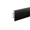 Tira Decorativa de Zoclo de Aleación de Aluminio 6cm 8cm Ultrafina Minimalista Metal Acero Inoxidable Zoclo Rodapié