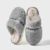 Nuevas zapatillas cálidas de algodón para hombres y mujeres, otoño e invierno, para interior, hogar, EVA, suela gruesa, de felpa para parejas, punta cerrada, venta al por mayor