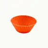 Vasos de Silicona para Pasteles Grado Alimenticio Resistentes a Altas Temperaturas Redondos para Muffins Moldes para Hornear Utensilios de Cocina Venta al Por Mayor Postres