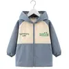 Abrigo protector para niños para otoño e invierno, chaqueta de plumón para uso en exteriores, ropa protectora anti-suciedad, delantal para niños, chaqueta con cremallera para niños mayores