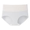 Light Luxury 7A Bacteriostático Puro Algodão Virilha Cintura Alta Sem Traços Abdominal Tingimento Confortável Tamanho Grande Respirável Jacquard Puro Algodão Roupa Interior Feminina