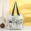 Bolsas Tejidas Personalizadas, Bolsas de Punto Florales para el Día del Maestro, Bolsos Portátiles para Salidas de Verano, Bolsos de Recuerdo Hechos a Medida