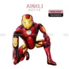 Nuevo Globo de Película de Aluminio 3D de Superhéroe Marvel Estilo Spider-Man Iron Man Globo de Decoración de Cumpleaños