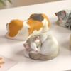 Decoração de Mesa de Gatinho Animal Simulado Ornamentos Molde de Gesso Gato e Filhote Lembrança Feita à Mão Molde de Cola