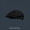 Gorra Japonesa Artística Retro de Niño Primavera y Verano Casual Combinable Boina Gorra Antigua Avanzada Gorra de Pintor para Hombre Trendy