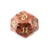 Suministro Directo de Fábrica de Dados Poliédricos Rojos de Sésamo Natural para Juegos de Mesa Dungeons & Dragons Dnd Dados para Juegos de Ocio Set Z02