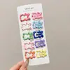 Pinzas para el pelo de niños que no dañan el pelo, lindas pinzas BB de estrella de cinco puntas para niñas, pasadores para flequillos y patillas, accesorios para el pelo de bebé