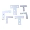 Accesorios para Perfiles de Aluminio al por Mayor 2020 3030 4040 Tipo L Tipo T Conexión Recta Placa de Hierro Placa de Conexión de Refuerzo de Ángulo Recto