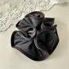 Diadema de Pelo Plegada de Doble Color de Gama Alta, Diadema Femenina para Moño, Cuerda para el Cabello, Diadema de Moda para Cola de Caballo