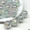 Dingyi K8-16 Galáxia Lua Fria Galvanizado Glitter Fino Resina Furo Passante Contas Soltas Artesanal DIY Acessórios para Corrente de Celular