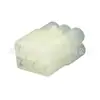 Enchufe de coche blanco de nailon serie 2.2 conector de 6 orificios DJ7065F-2.2-21