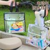 Bolsa de Almacenamiento Impermeable Montada en la Parte Delantera para Patinetas Eléctricas, Bolsa de Almacenamiento a Prueba de Lluvia, Bolsa Universal Mágica de Gran Capacidad para Bicicletas Eléctricas
