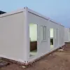 Casa móvil integrada de acero de color para obra en construcción, sala Quick Box, sala de juntas móvil, sala de contenedores de montaje móvil, desmontable.