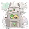 Mochila de mercancía del Dios Maligno Moran, mochila estilo anime 2D del equipo del hospital Wang Qing Han Yu para estudiantes hombres y mujeres, moderna