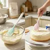 Espátula de Silicona con Rascador Integrado, Esparcidor Grande para Pastel y Crema, Herramienta para Hornear, Resistente a Altas Temperaturas, Esparcidor de Salsa, Espátula de Cocina