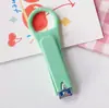 Cortador de unhas de desenho animado criativo Estudante Cortador de unhas dobrável Cortador de unhas portátil bonito Cortador de unhas pequeno cortador de unhas