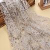 Venta al por mayor de fábrica bordado de malla bronceado tela bordada con ladrillo caliente vestido cheongsam tela de vestido de novia nueva tela bordada
