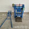 Máquina semiautomática para fabricar ladrillos huecos, de 220 V, con capacidad de 400 x 120 x 200 mm, disponible en Tanzania.