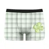 Roupa Íntima Masculina Série São Patrício Europeia e Americana Transfronteiriça Boxer Brief Casual Masculino com Estampa Digital 3D