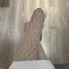 Medias Sexy Brillantes para Mujer, Medias Negras de Seda, Lencería Seductora