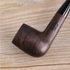 Pipa de sándalo negro de Woody Manufacturer's Supply, juego para fumar en pipa de madera maciza, filtro de carbón activado de 9 mm, pipa de madera transfronteriza