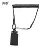 Cordón Táctico Multifuncional Transfronterizo para Pistola Cuerda de Seguridad Anti-Pérdida Exterior Militar Elástico Resistente al Desgaste Llavero Cordón