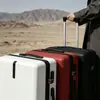 Maleta de Viaje de Aspecto Elegante para Mujer, Maleta con Ruedas de Gran Capacidad para Estudiantes Universitarios, Maleta de Viaje de 20 Pulgadas 24 Pulgadas con Cerradura de Contraseña y Ruedas Universales Silenciosas