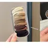 Elástico de Cabelo para Rabo de Cavalo Alto, Alta Elasticidade e Durável, Elástico de Cabelo Feminino Estilo 2025 ~ Elástico de Cabelo Elegante e Sofisticado Acessórios de Cabelo
