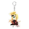 Merchandise de Anime Naruto Chaveiro Pingente de Naruto Chaveiro de Acrílico Versão Q 1-14